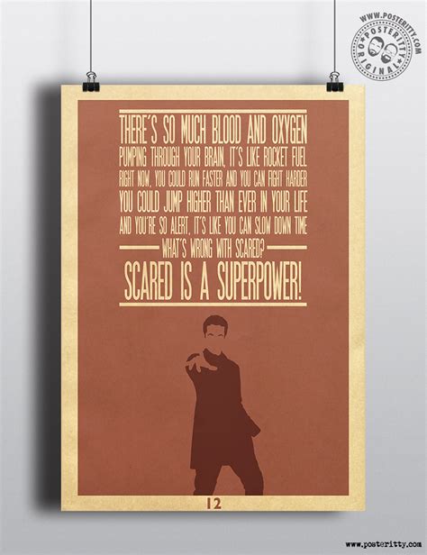 Doctor Who Quote 12 - Peter Capaldi - Minimalist Poster — Posteritty