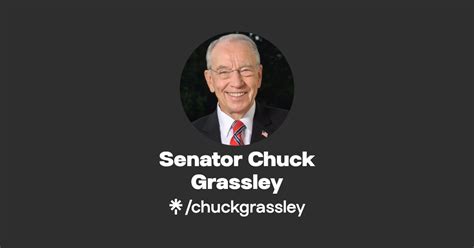 Senator Chuck Grassley | Twitter, Instagram, Facebook | Linktree