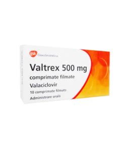 Valtrex 500Mg Tablet Available at Rose Pharmacy.