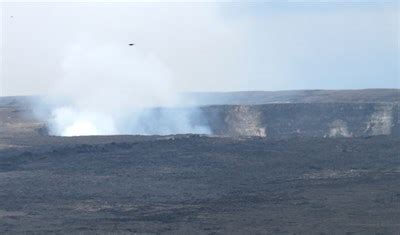 Halemaumau Crater From the Volcano House - Hawaii Volcanoes National Park, HI - Volcano Watching ...