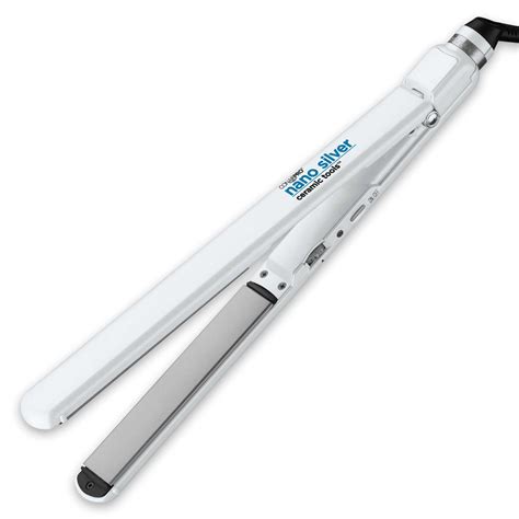 Conair Pro Nano Silver Flat Iron In Silver/White 1 ct | Shipt