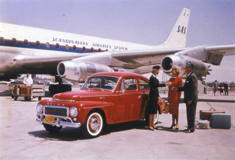 SAS Car rental | A Volvo-advert for SAS Car Rental in the 60… | SAS Museet | Flickr