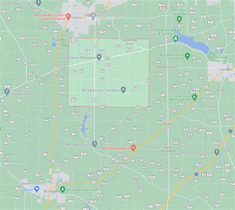 Maps – North Bloomfield Township – Morrow County Ohio