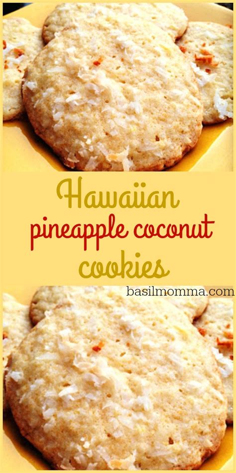 Hawaiian Pineapple Coconut Cookies | Recipe | Coconut cookies recipes, Recipes, Chocolate cookie ...