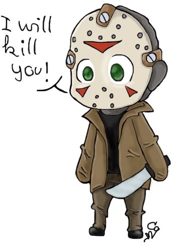 Jason Voorhees Chibi in 2023 | Movie character drawings, Horror cartoon, Horror characters