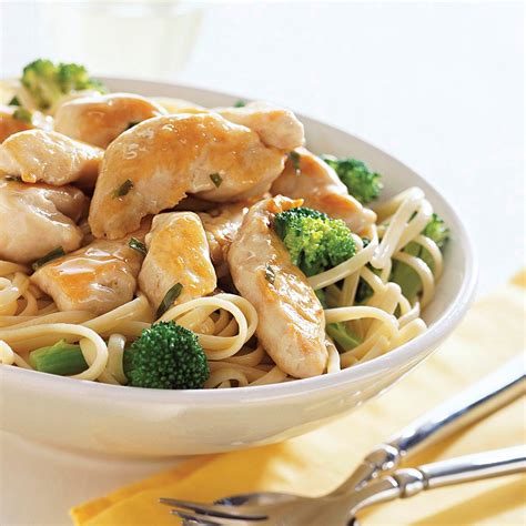 Tarragon Chicken Linguine Recipe - EatingWell