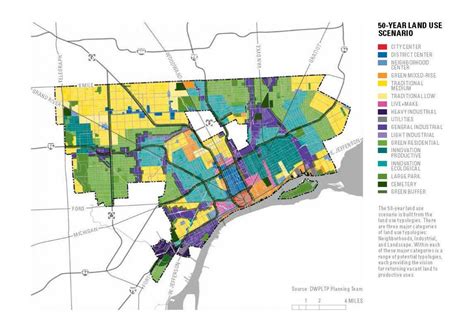 Detroit abandoned buildings map - Map of Detroit abandoned buildings ...