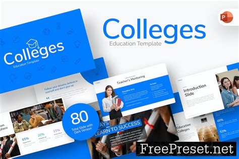 Colleges Education PowerPoint Template NMPMFP7