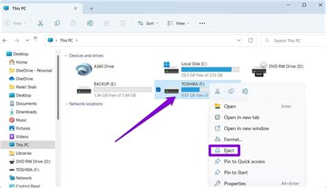 Eject Disc From Pc Windows 11