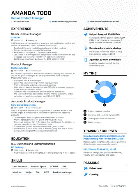 Modern Resume Template with Creative Layout Ideas - Daily Health Mantra