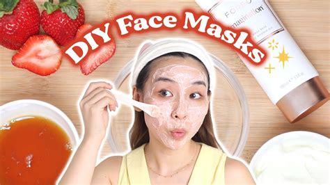 DIY Face Masks for Clear, Glowing & Healthy Skin - YouTube