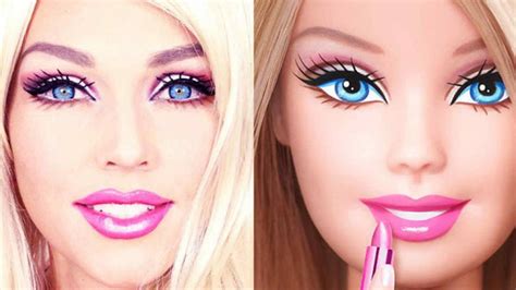 El poder del maquillaje: mujer se transforma en "Barbie humana"