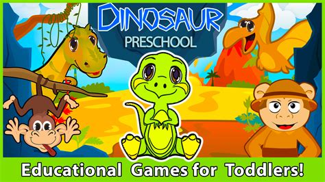 Dinosaur Games for Kids Free - Preschool Dino Adventure World for ...