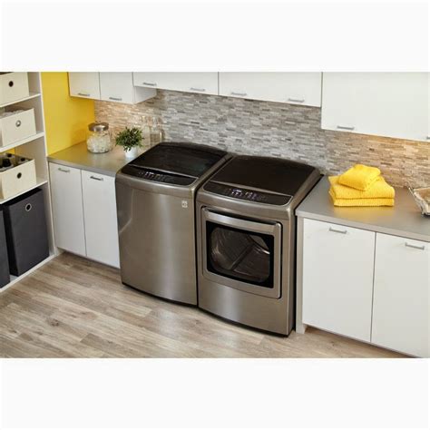 lg washer dryer: lg top load washer and dryer