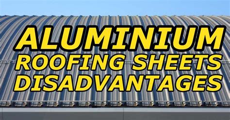 8 Disadvantages of Aluminium Roofing Sheets You Should Know - Roof ...