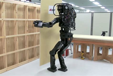 This Handy Japanese Humanoid Robot Can Install A Drywall Its