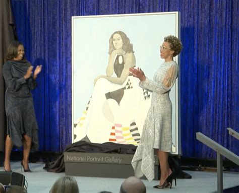 Michelle Obama Unveiled Her Official Portrait – The Audience Reaction Says It All | The Daily Caller