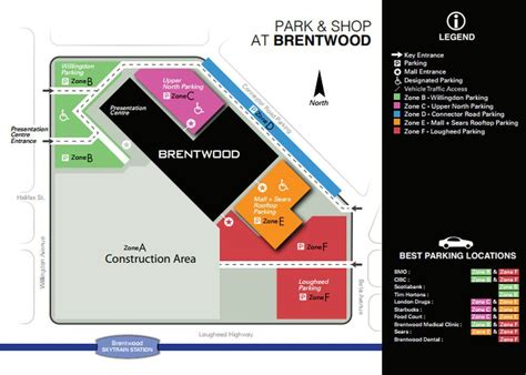 Brentwood Town Centre shopping plan