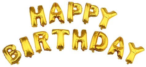 Happy Birthday Foil Balloon Transparent | PNG All