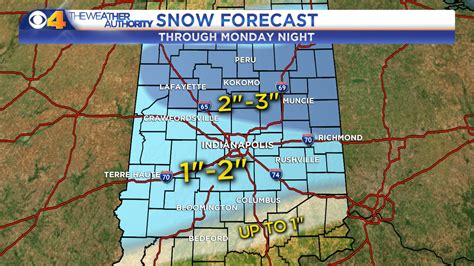 Tracking snow for central Indiana; Winter Weather Advisory expanded | WTTV CBS4Indy