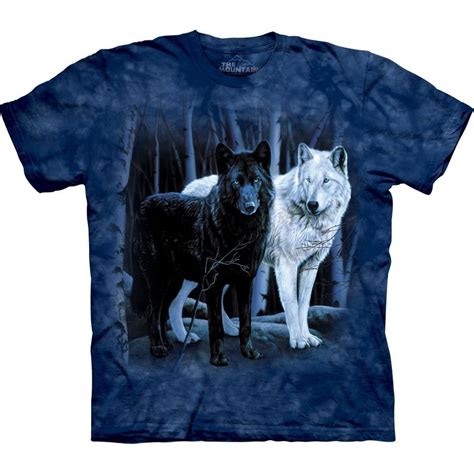 Black & White Wolves T-Shirt | Wolf shirt, Wolf t shirt, T shirt