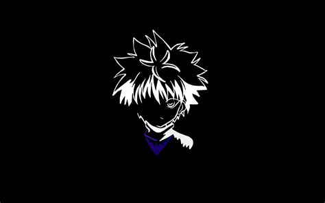 Killua Zoldyck Wallpaper 4K, Minimalist, 5K, Hunter x Hunter