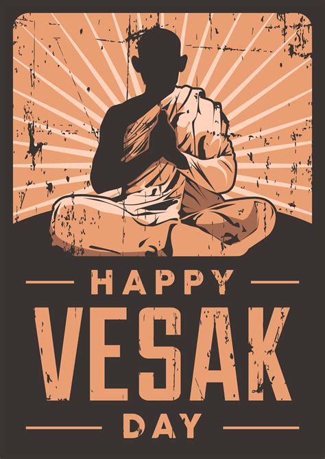 Vesak Day Poster 931913 Vector Art at Vecteezy