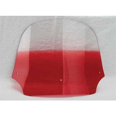 $84.95 Memphis Shades Batwing Fairing Windshield Ruby 12 #819013