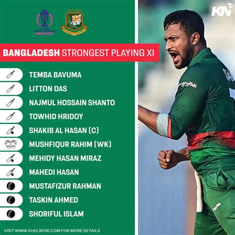 ICC Cricket World Cup 2023 Team Profile: Bangladesh Cricket Team