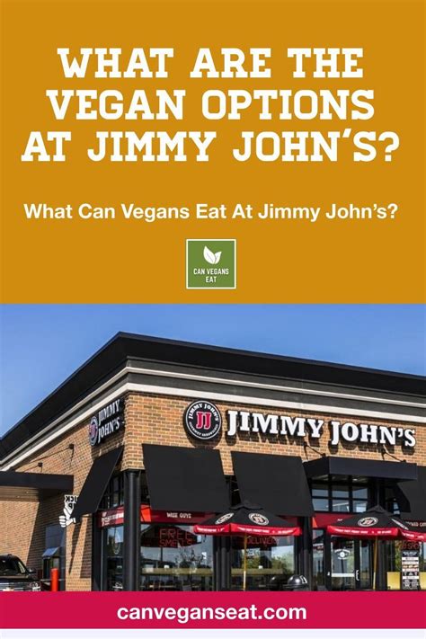 What Are The Vegan Options At Jimmy John’s? (Updated Guide) - Can ...