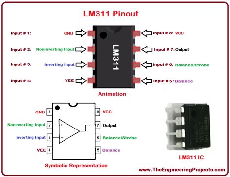 LM311 Pinout, Configuration, Examples, Applications And, 58% OFF