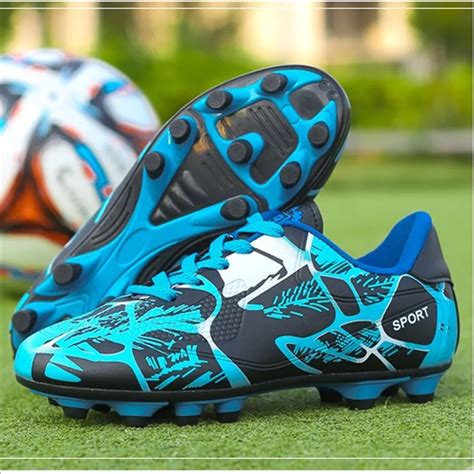 2019 Cheap Kids Soccer Cleats Football Soccer Shoes Men Outdoor Lawn ...