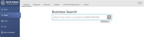 North Dakota Secretary of State | Business Entity Search - Secretary of ...