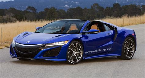 A Potential Acura NSX “Targa” Looks Like An Awesome Idea | Carscoops