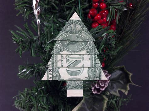 Origami Money Christmas Tree - Origami