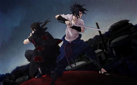 Sasuke And Itachi Minimalist - 1920x1080 Wallpaper - teahub.io