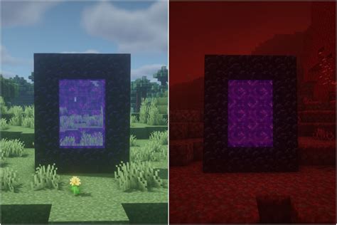 How to link two nether portals in Minecraft