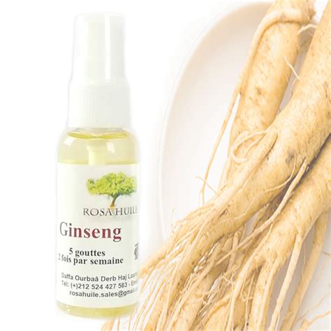 Ginseng Oil - RosaHuile