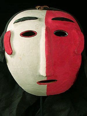 Korean mask made of gourd | Maschere artistiche, Maschere, Maschera