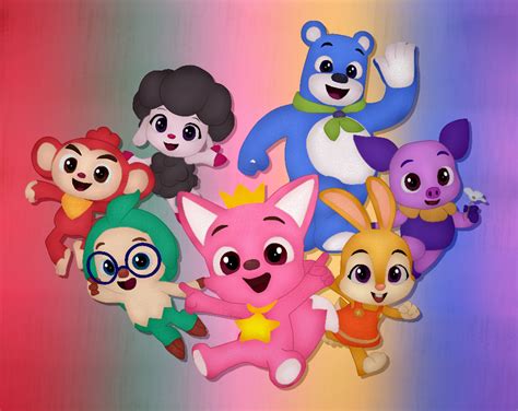 Pinkfong Friends by RitaLogicArts on DeviantArt