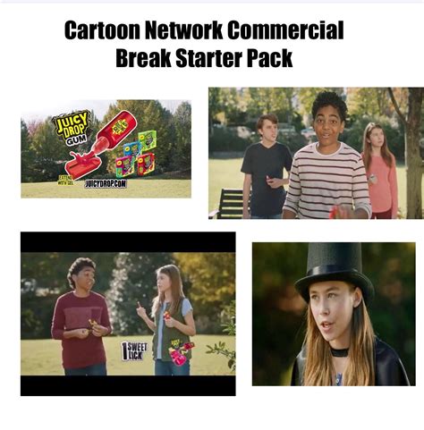 Cartoon Network Commercial Break Starter Pack : r/starterpacks