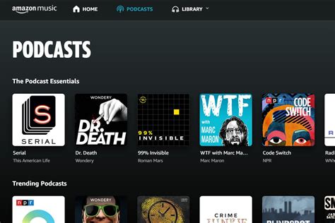 Amazon Music rolls out free podcasts, taking on Spotify | TechHive