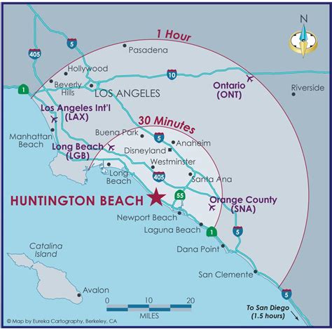 Huntington Beach Maps | Beaches, Downtown, & Regional Info