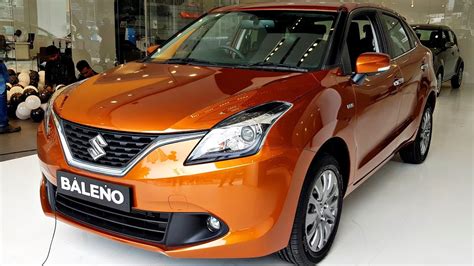 2018 Maruti Suzuki Baleno Autumn Orange Colour | Price | Mileage | Features | Interior | Specs ...