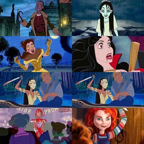 Disney horror | Disney horror, Disney drawings, Disney fan art