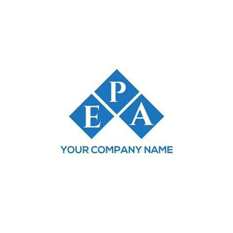 EPA letter logo design on white background. EPA creative initials ...