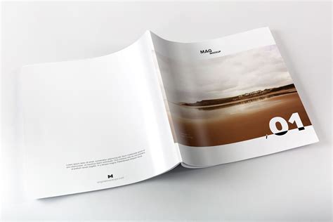 Square Magazine Mockup Pack 01 - Original Mockups | Дизайн, Модные стили