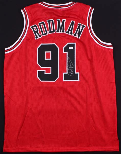 Dennis Rodman Signed Bulls Jersey (JSA COA) | Pristine Auction