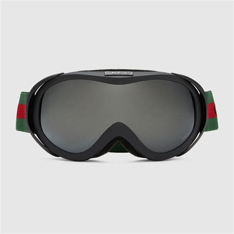 Gucci Black ski goggles | Mens glasses, Ski goggles, Glasses