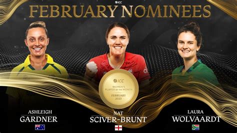 ICC Women's Player of the Month nominees for February 2023 revealed